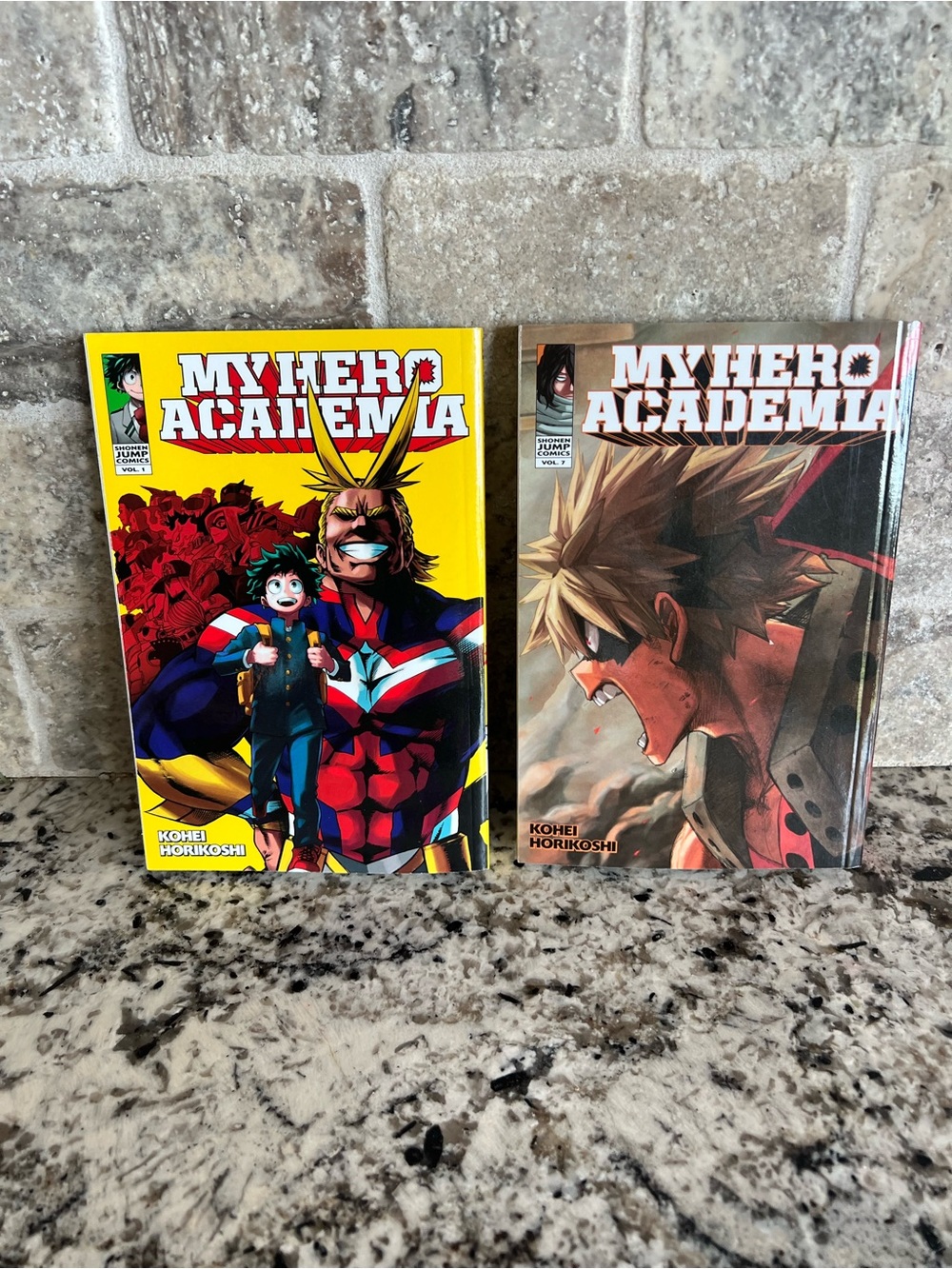 My Hero Academia Volumes Set - Yellow & Brown Cover Manga